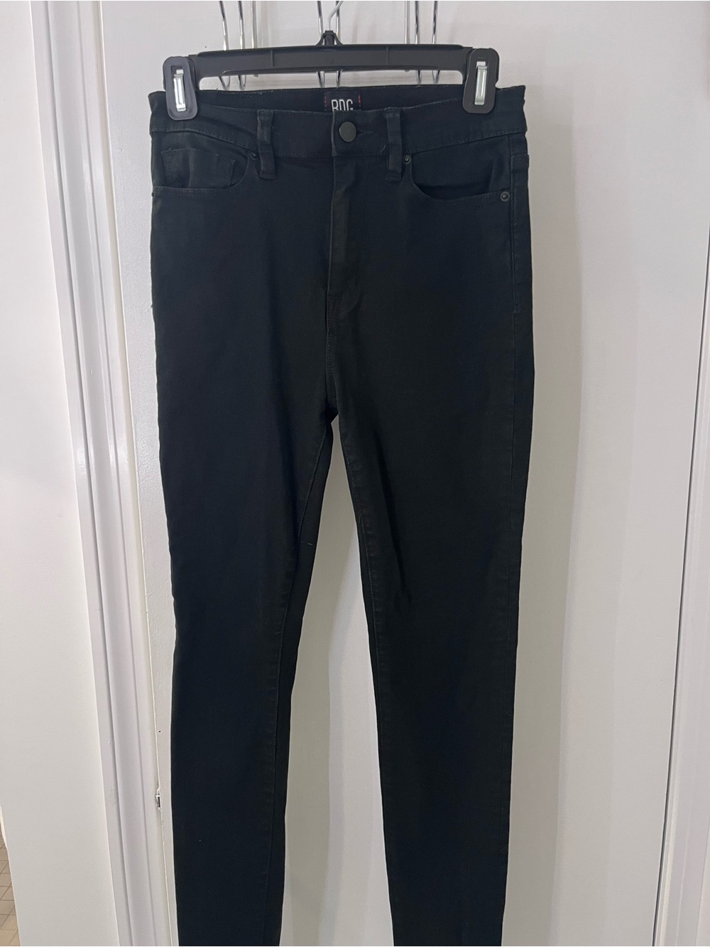 BDG Black High-Rise Skinny Jeans